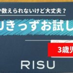 RISUきっず3歳お試し体験談